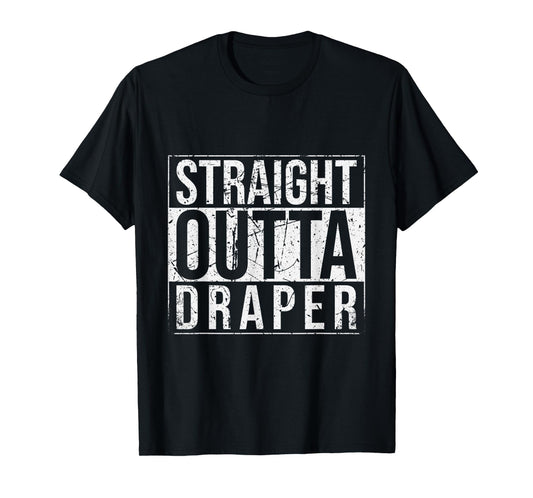 Straight Outta Draper Vintage T-Shirt