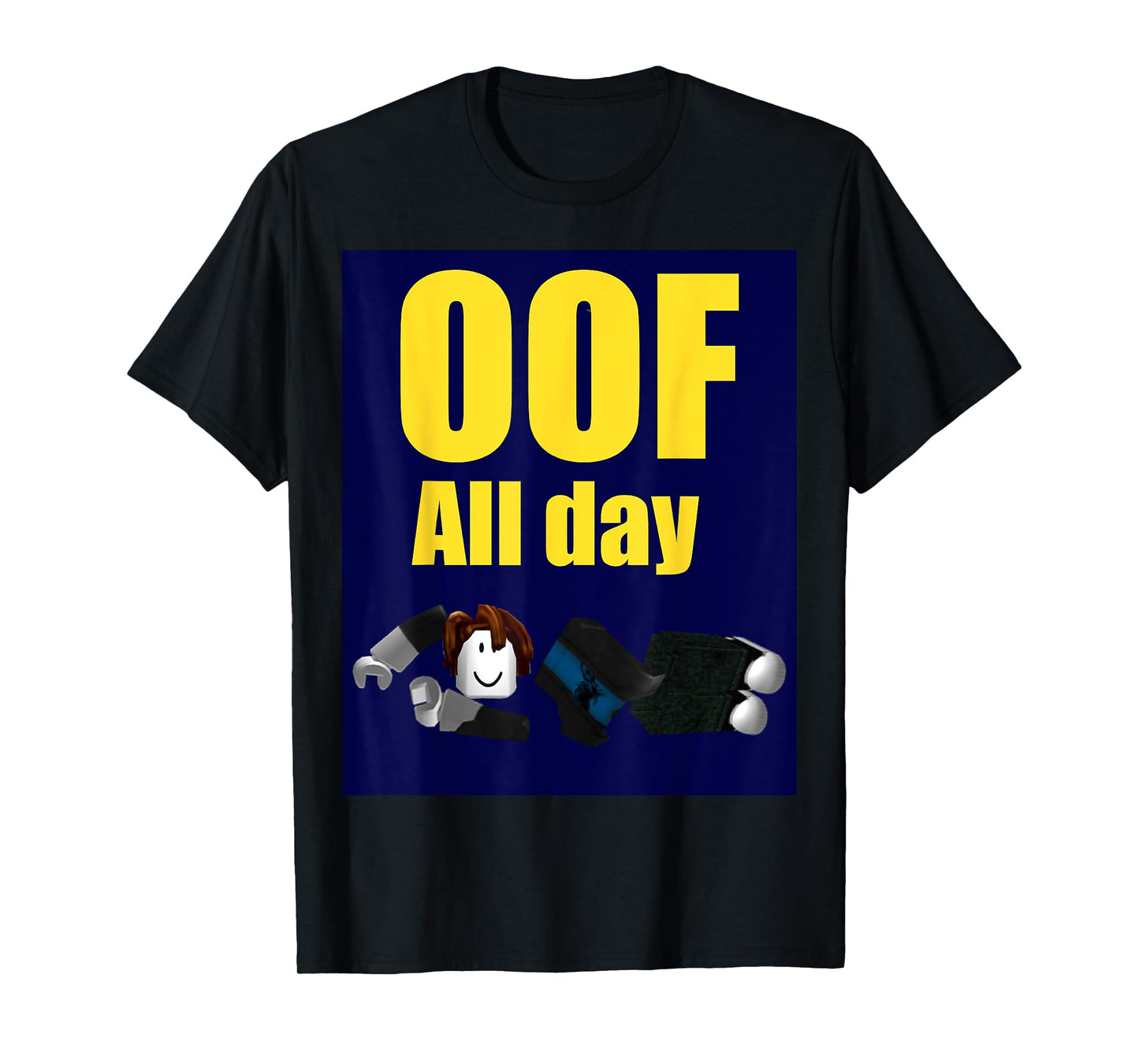Bacon hair boy Oof all day design for pc vr & video gamers T-Shirt