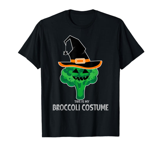 My Witch Broccoli Costume Easy Vegetable Halloween Gifts T-Shirt