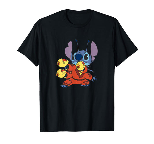 Disney Lilo & Stitch Experiment 626 Ready To Fight Portrait T-Shirt