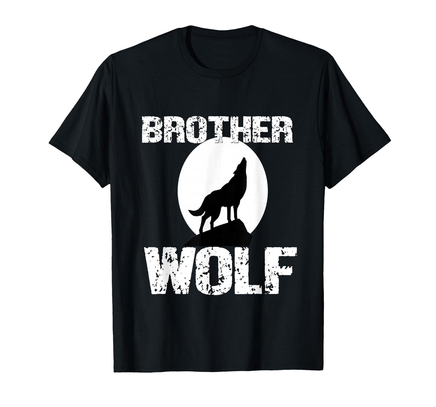 Boys Wolf Shirt Matching Family Tribe Wolves Son Brother T-Shirt
