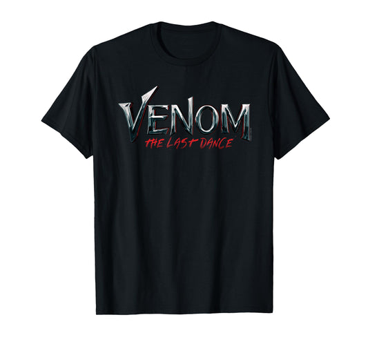 Marvel Venom: The Last Dance Official Movie Logo T-Shirt