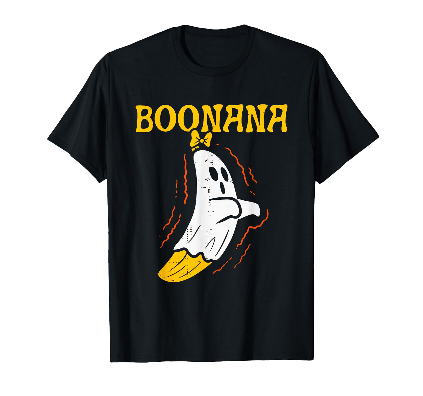 Boonana Cute Ghost Banana Halloween Costume Men Women Kids T-Shirt