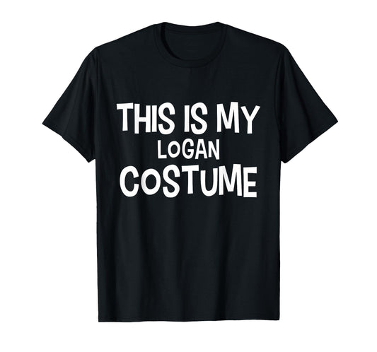 This is my LOGAN Costume Halloween Simple Costume T-Shirt