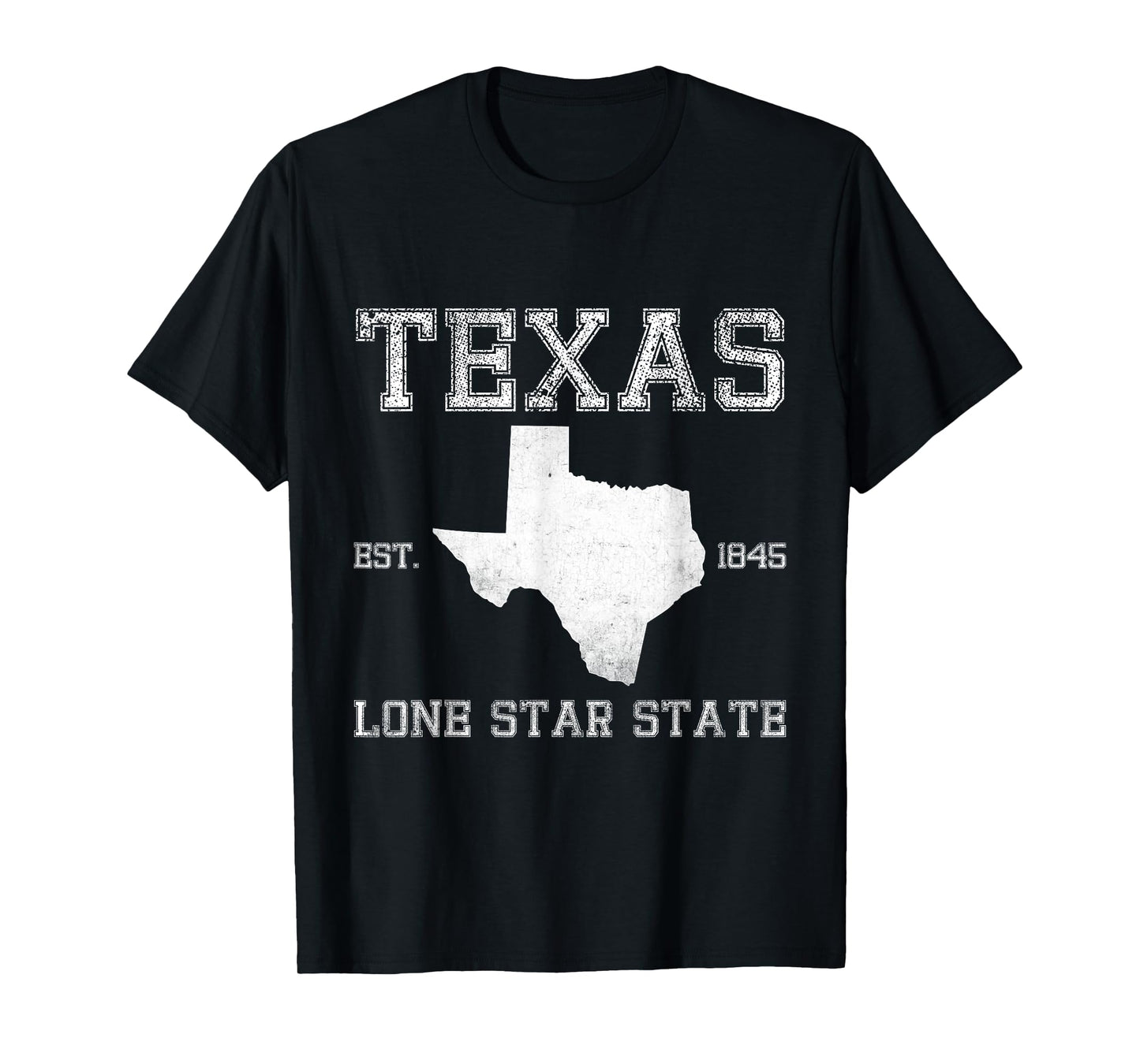 Texas Flag State US Vintage Longhorn Texas Retro T-Shirt