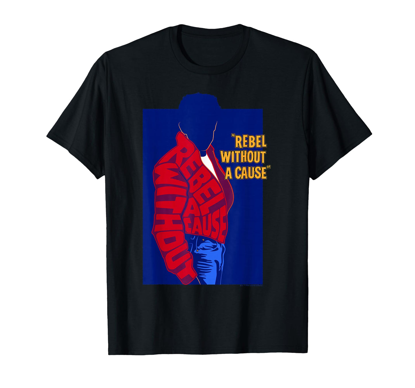 WB100 Rebel Without A Cause James Dean Red Jacket Vintage T-Shirt