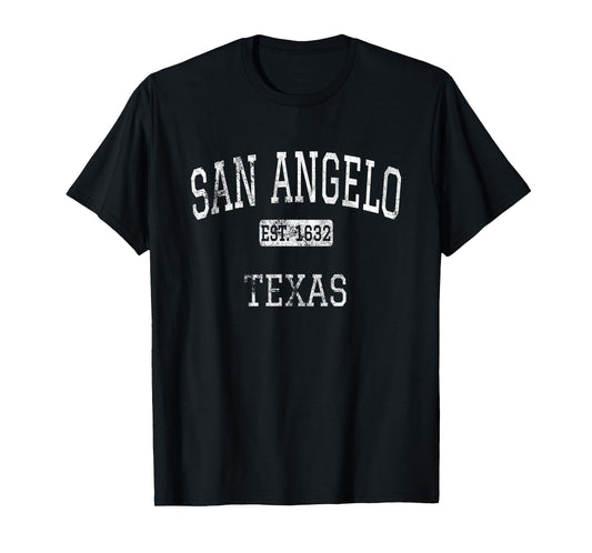 San Angelo Texas TX Vintage T-Shirt