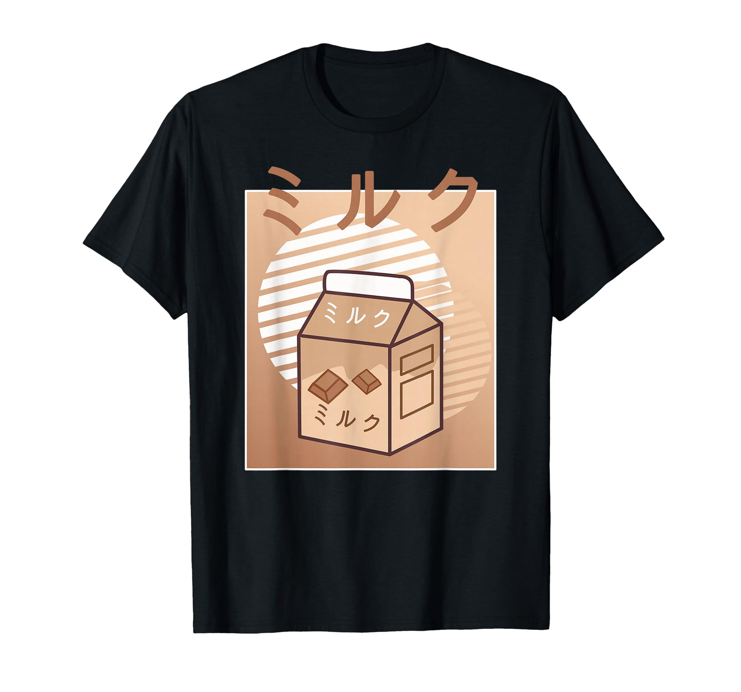 Kawaii Milk Retro Japanese Chocolate Milkshake Anime T-Shirt