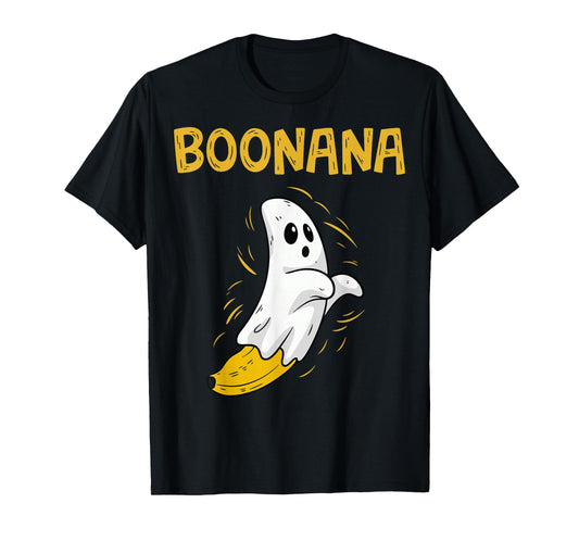Boonana Banana Ghost Halloween T-Shirt