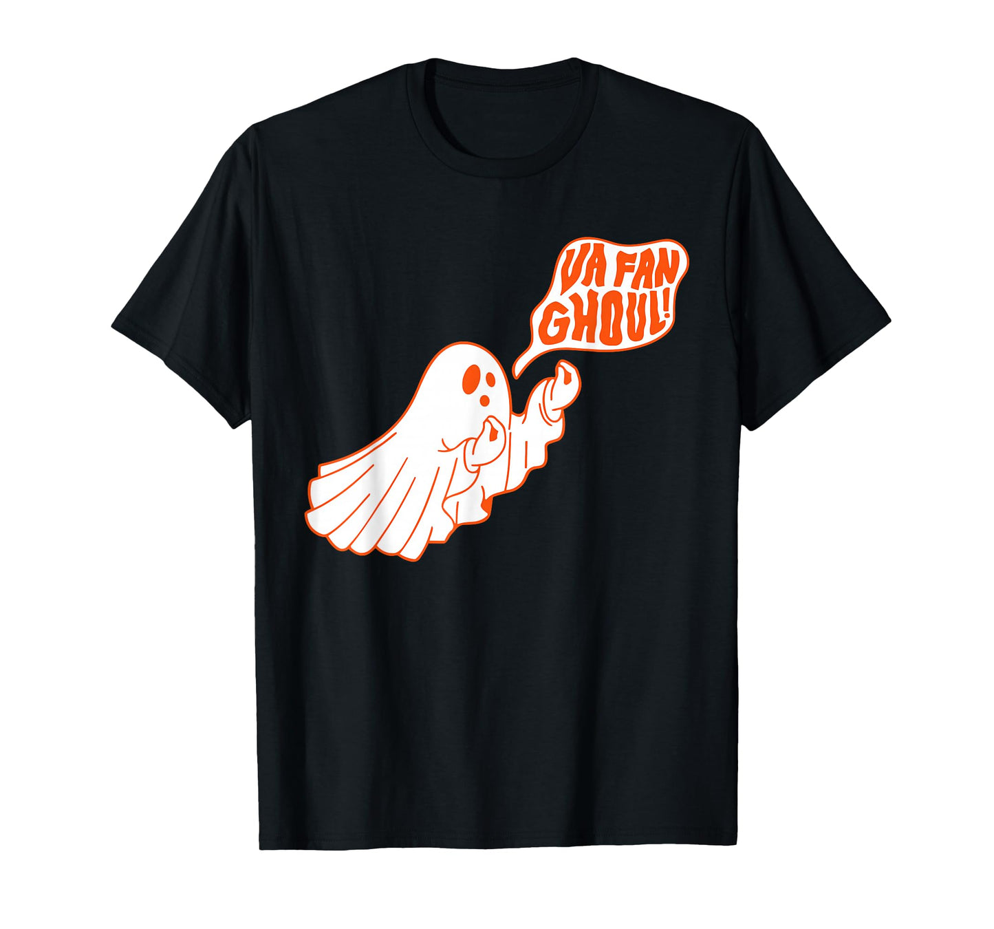 Va Fan Ghoul Ghost Italian Halloween Funny Costume Men Women T-Shirt