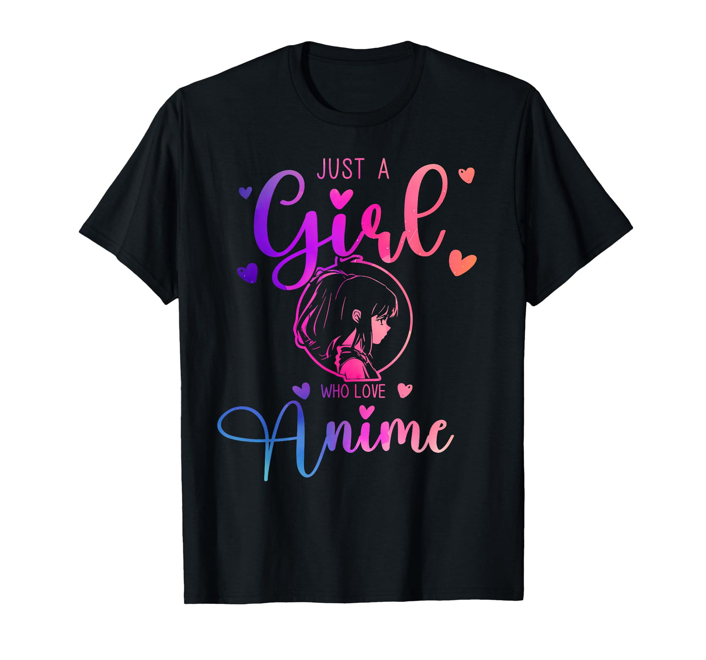 Just a Girl Who Loves Anime Dress for Women and Kids T-Shirt