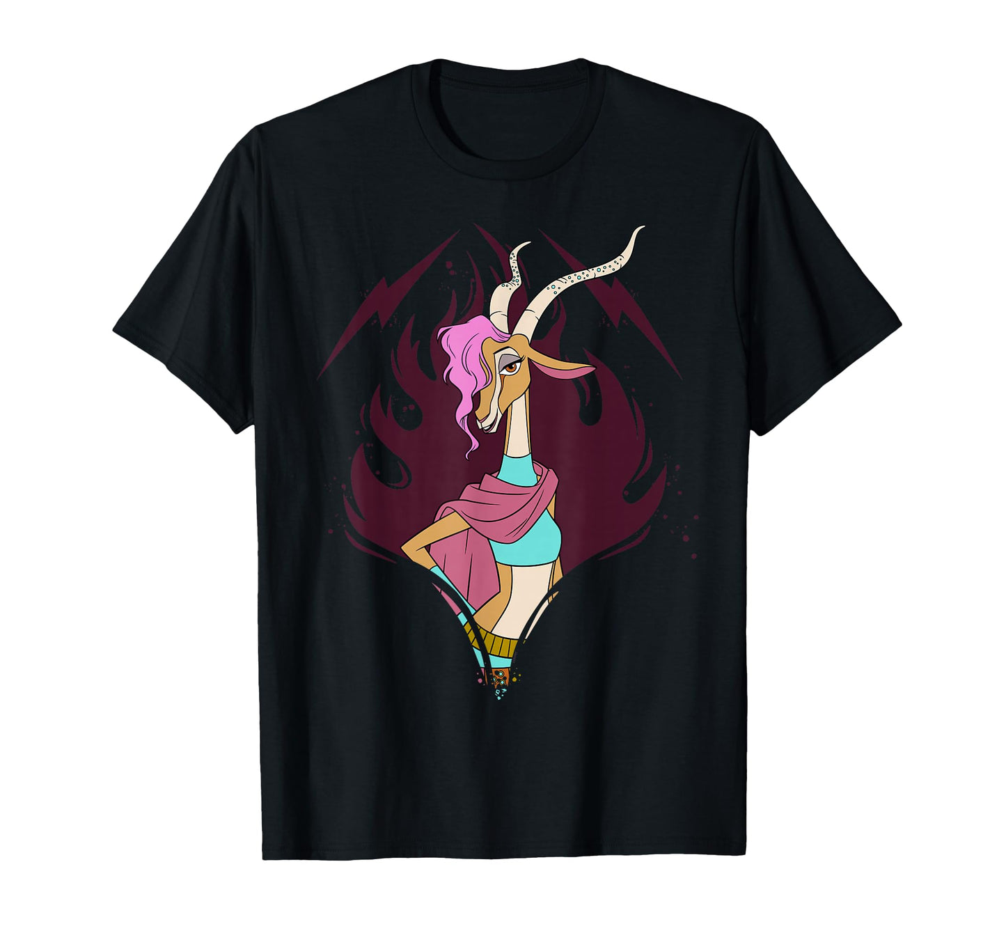 Disney Zootopia 2 Gazelle Big Face Halloween Costume T-Shirt