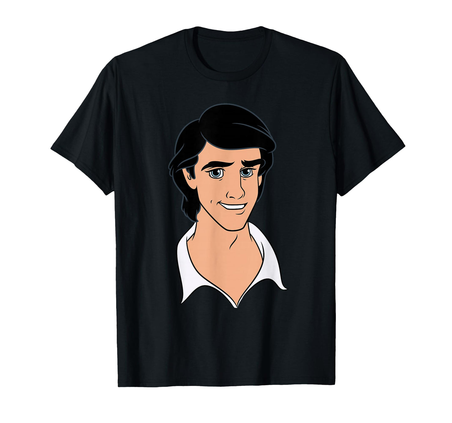 Disney The Little Mermaid Prince Eric Big Face Costume T-Shirt