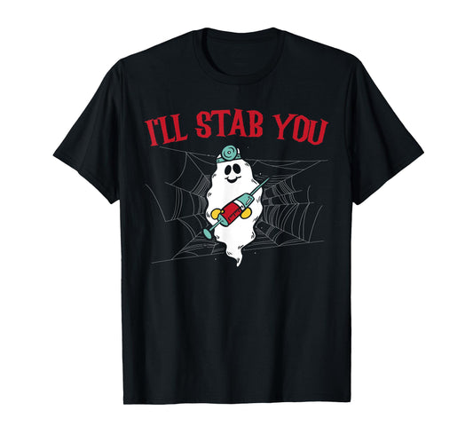 Medical Halloween Trick Or Treat Healthcare Doctor Nurse T-Shirt