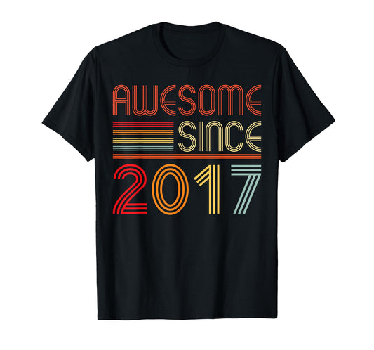 8yr BDay Son Boy Girl Funny 2017 8th 8 Year Old Birthday T-Shirt