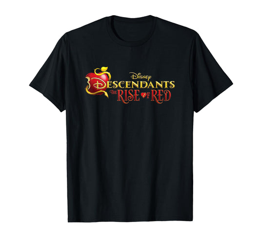 Disney Descendants 4: The Rise of Red Official Movie Logo T-Shirt