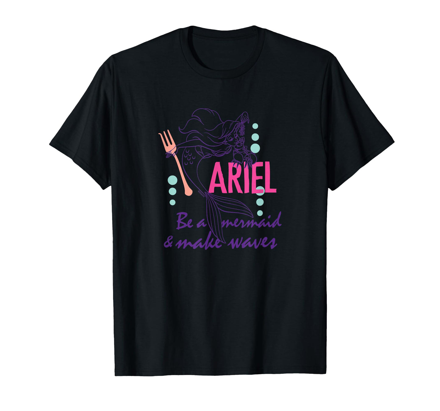 Disney Princess - Ariel Be a Mermaid & Make Waves T-Shirt
