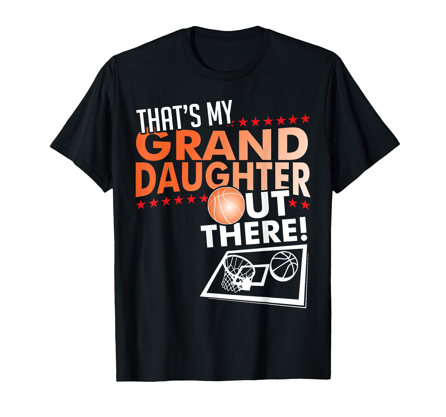 My Granddaughter - Basketball Grandpa & Grandma T Shirt T-Shirt