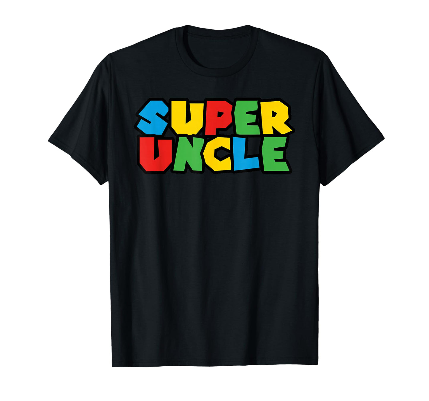 Superhero Uncle Gift from Nephew or Niece - Super Uncle T-Shirt