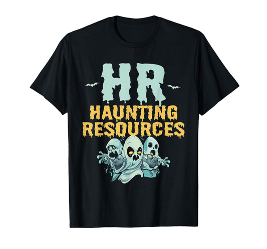 Halloween HR Human Resources Management Officer Funny T-Shirt