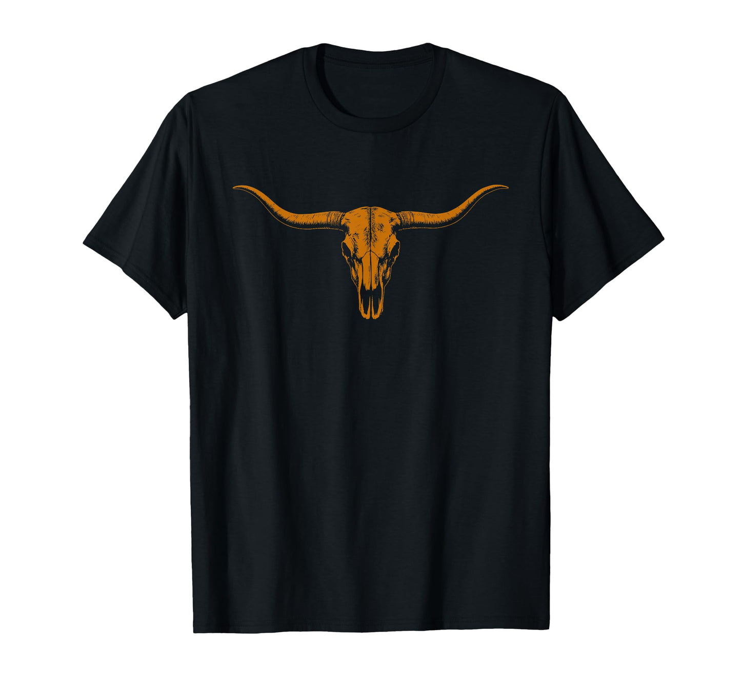 Cow Skull Cowgirl Cowboy Texas Vintage Men Woman T-Shirt