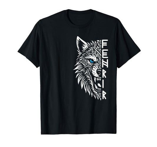 Fenrir Viking Wolf of Odin Norse Viking Celtic Fenrir Wolf T-Shirt