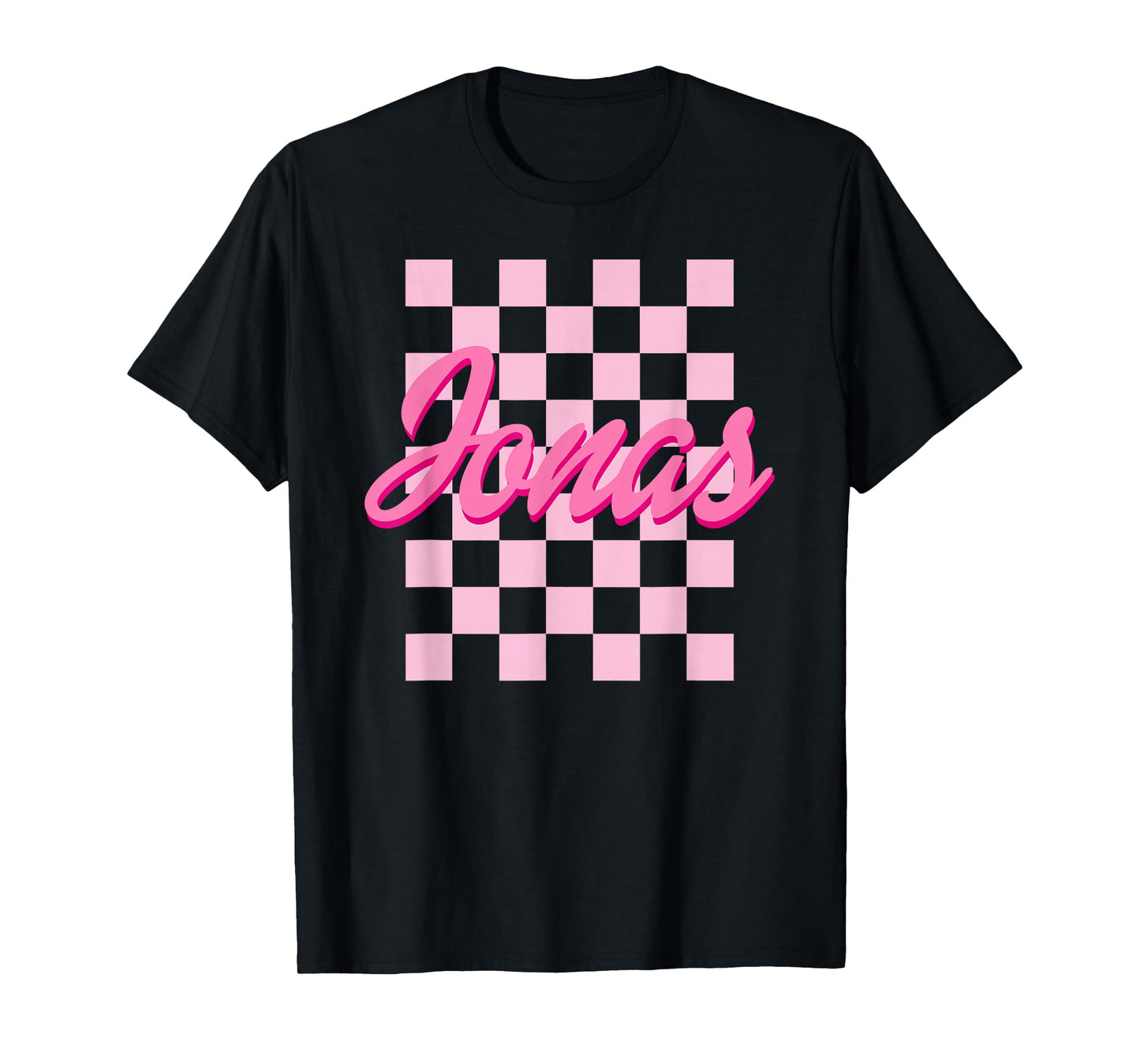 Jonas First Last Family Name-d Boy Girl Baby Birth-day T-Shirt