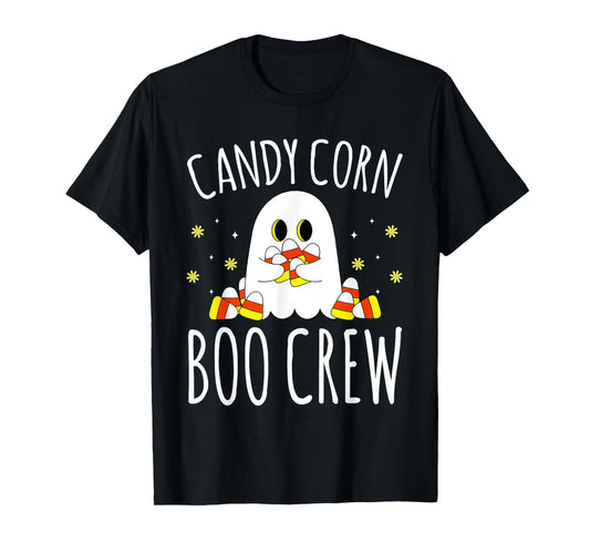 Candy Corn Crew Halloween Costume Men Women Friends T-Shirt