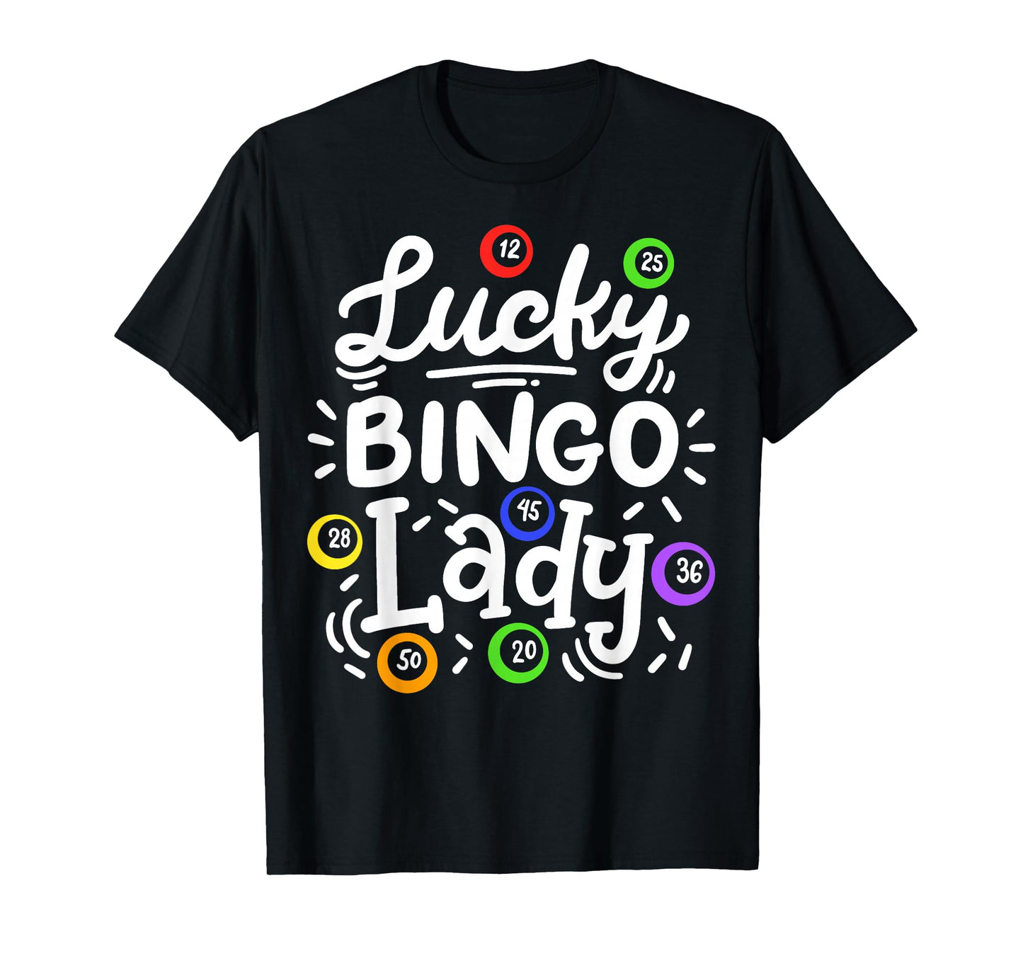 Bingo Lucky Bingo Lady T-Shirt