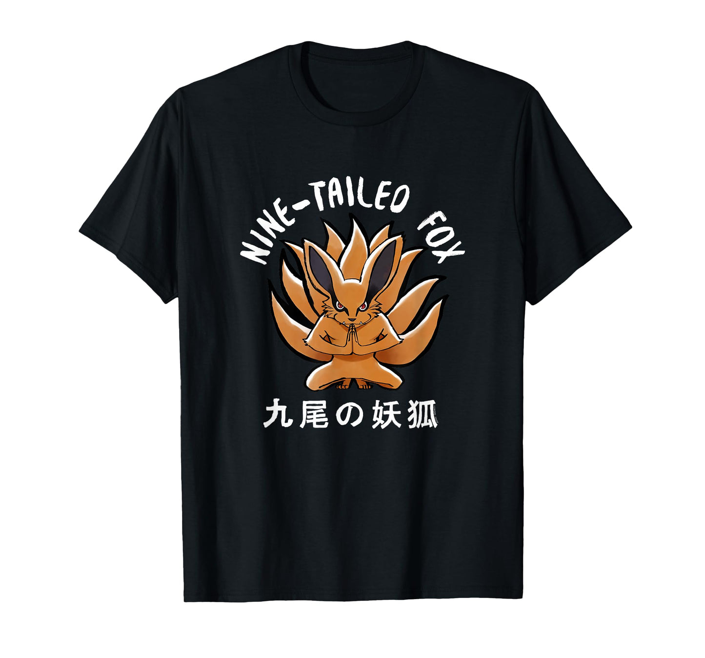 Naruto Shippuden Nine Tailed Fox Anime T-Shirt