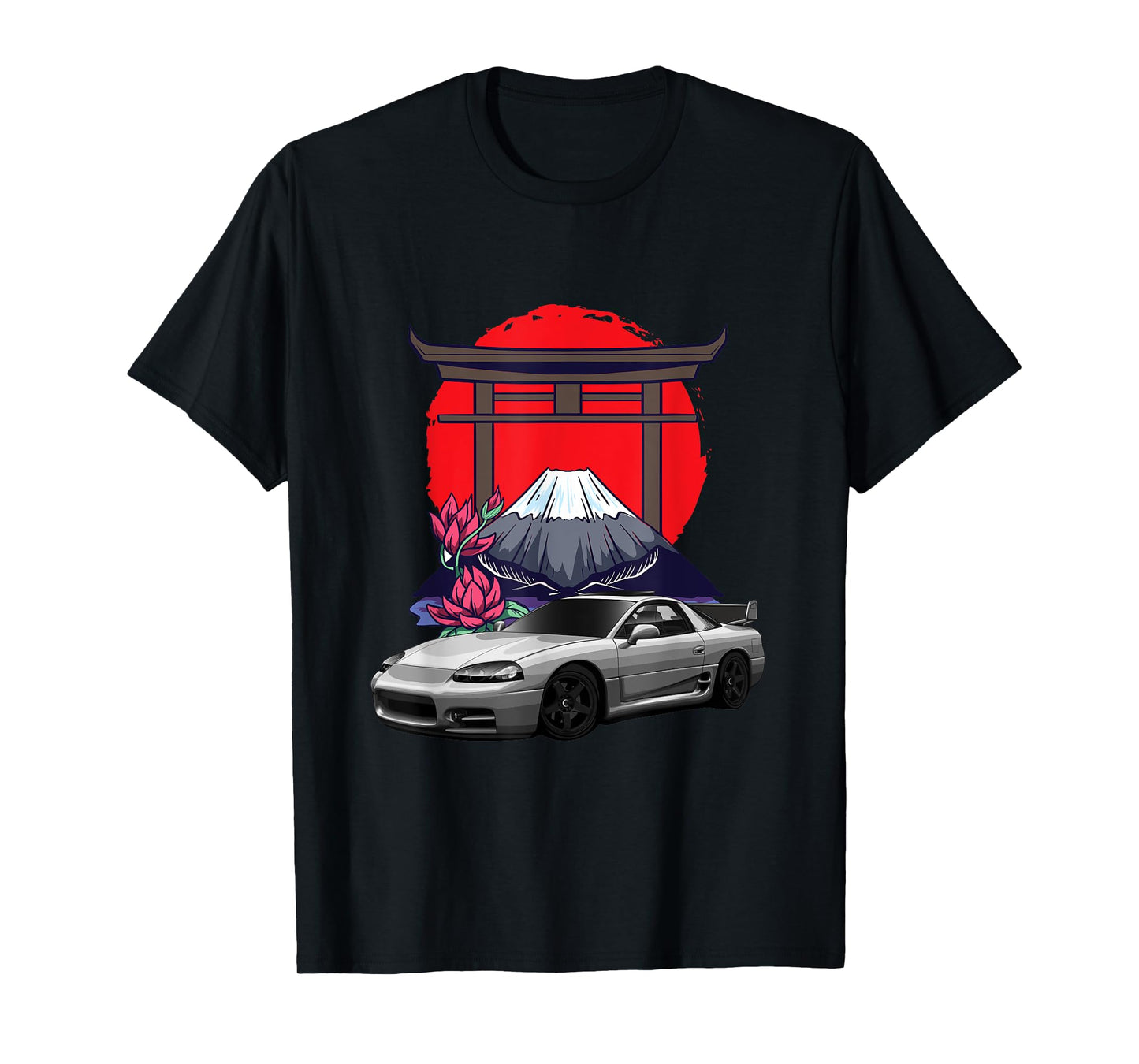 JDM 3000GT Car Tuning Japan Japan Shinto Drift T-Shirt