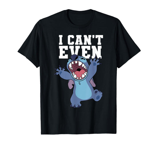 Disney Lilo & Stitch Monster Attack I Can't Even Quote T-Shirt