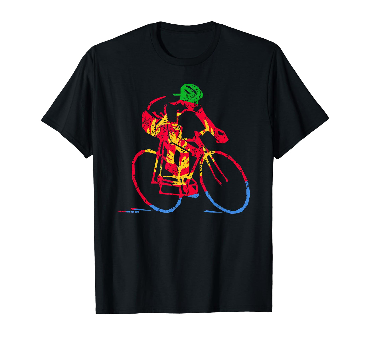 Eritrean Cyclist Road Racing Tour Cycling Race Champs Gear T-Shirt