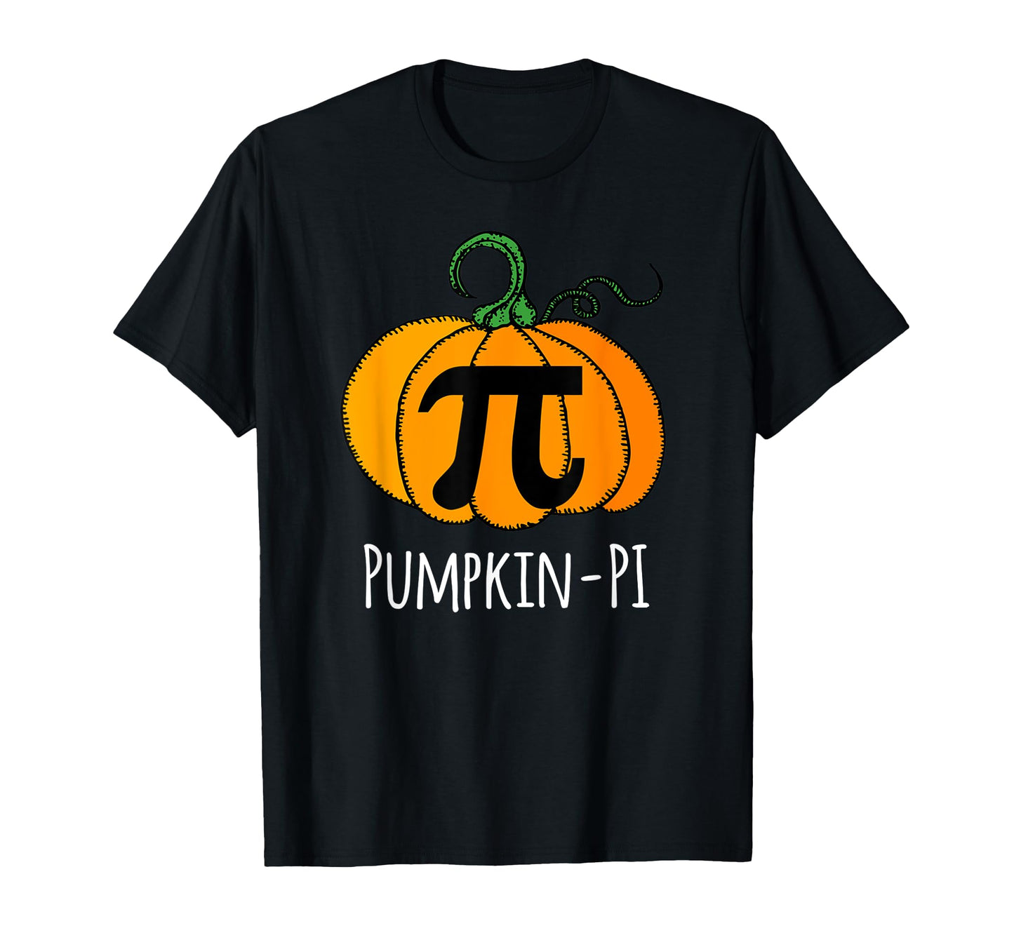 Funny Pumpkin Pi Halloween Costume Math Day Orange T-Shirt