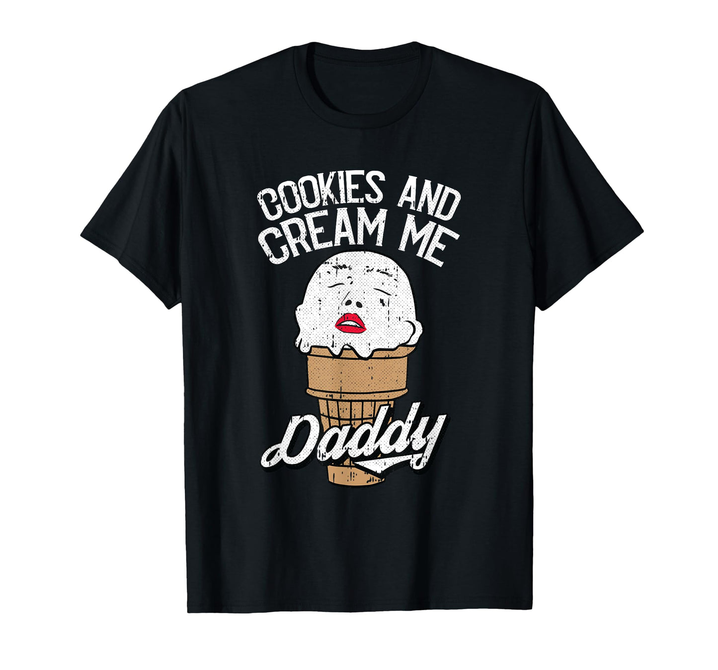 Cookies And Cream Me Daddy Lazy Halloween Costume Humor T-Shirt