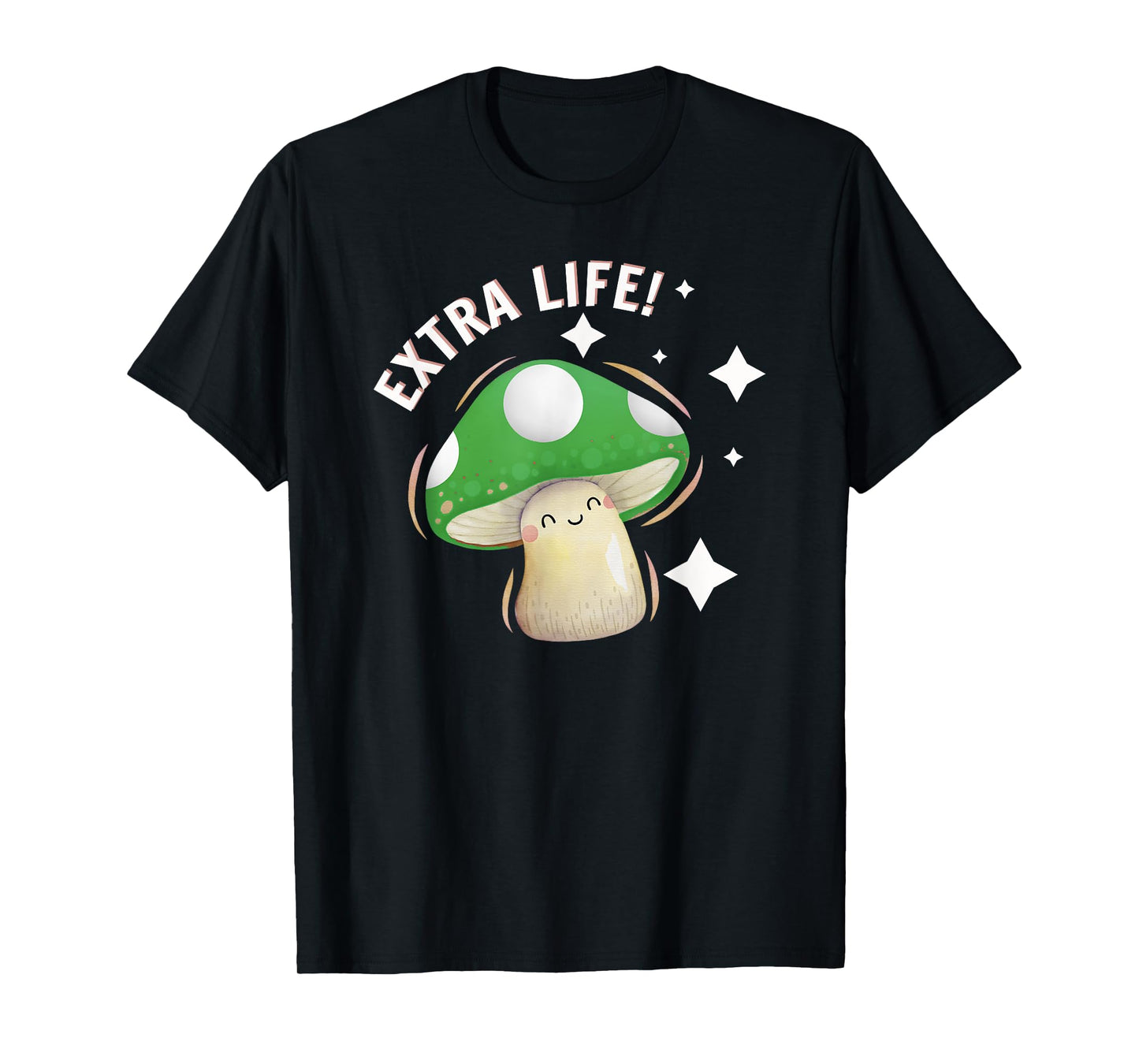1Up Mushroom for Extra Life Cute Game Easy Family Costume T-Shirt