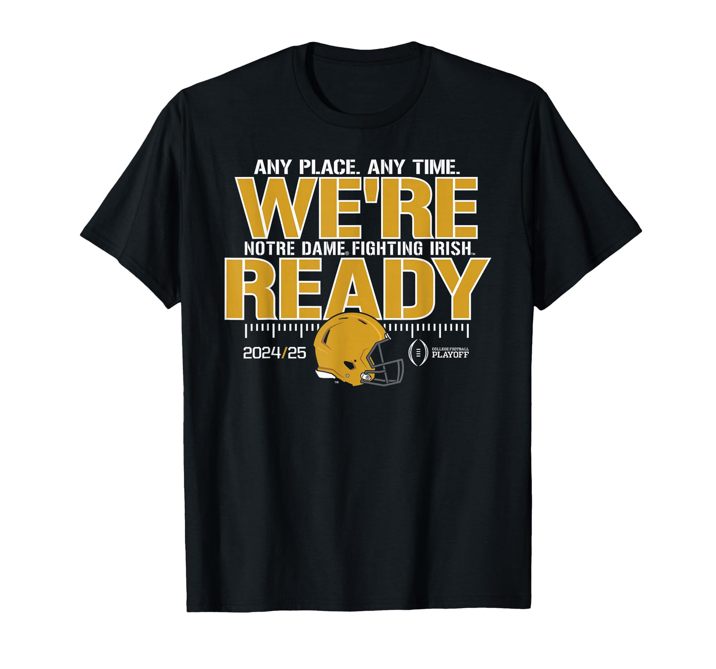 Notre Dame Fighting Irish College Football Playoff 24-25 T-Shirt