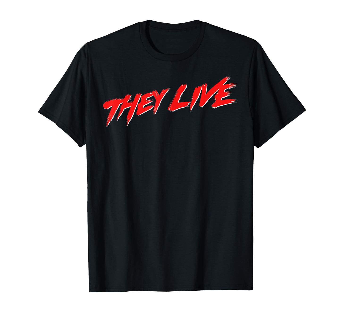 They Live Simple Title Logo T-Shirt