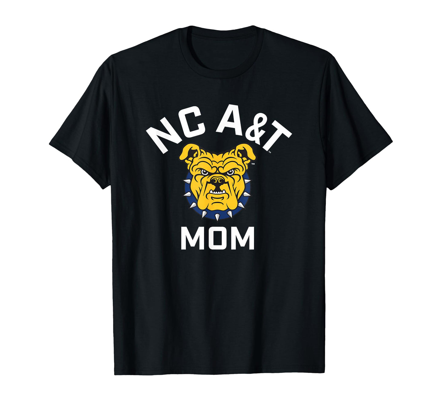 North Carolina A&T State University Aggies Arched Mom T-Shirt