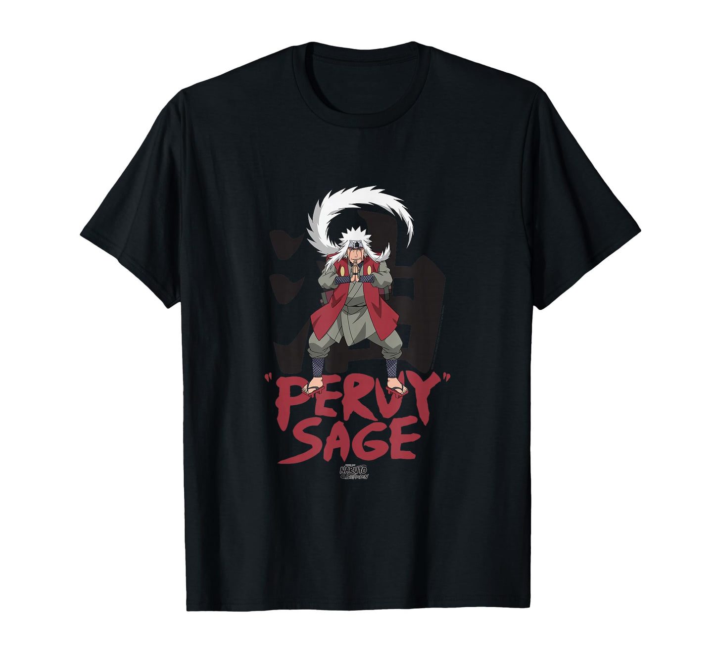 Naruto Shippuden Jiraiya Pervy Sage T-Shirt Small