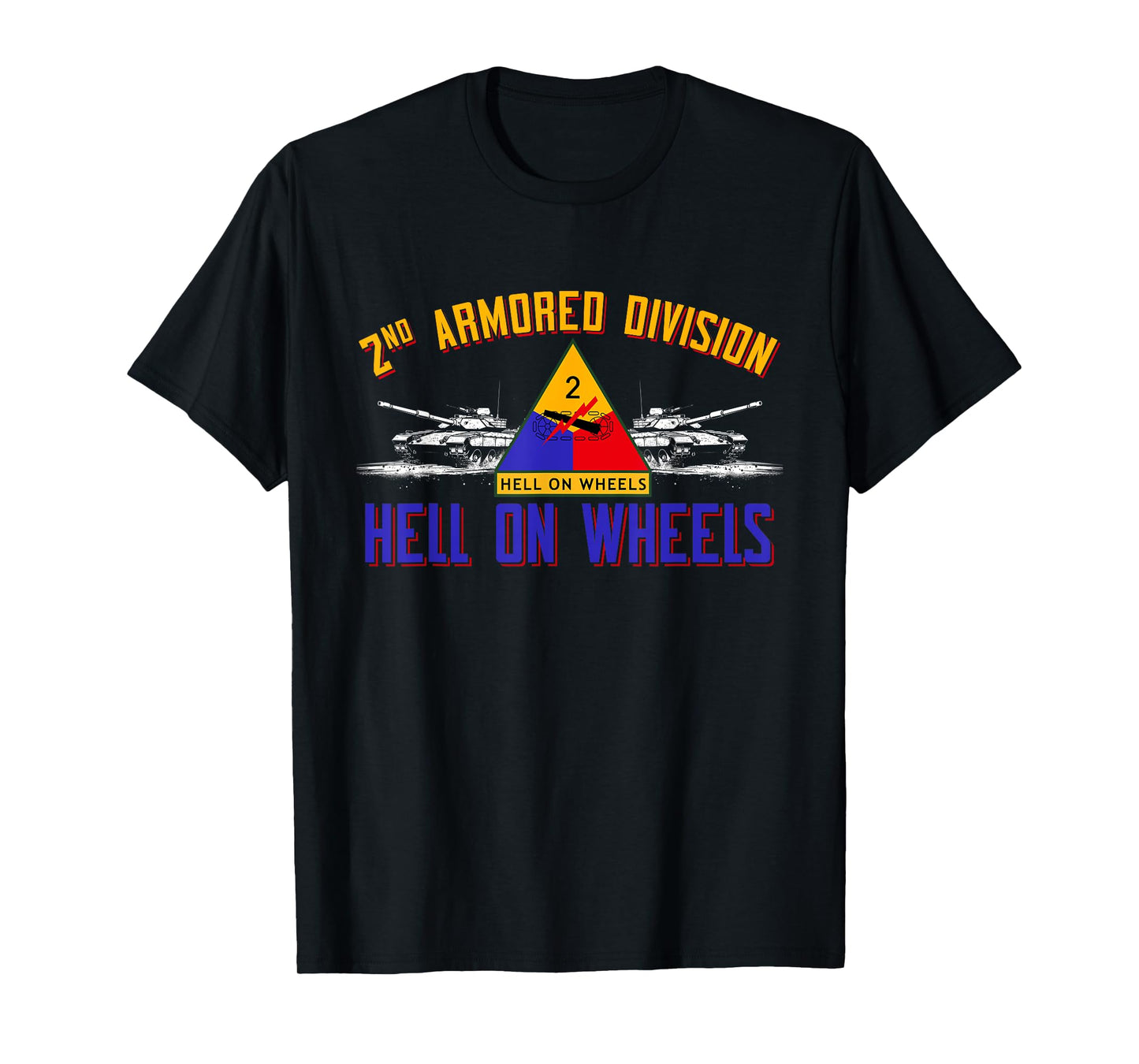 2nd Armored Division Ft Hood Texas Vintage Gifts T-Shirt