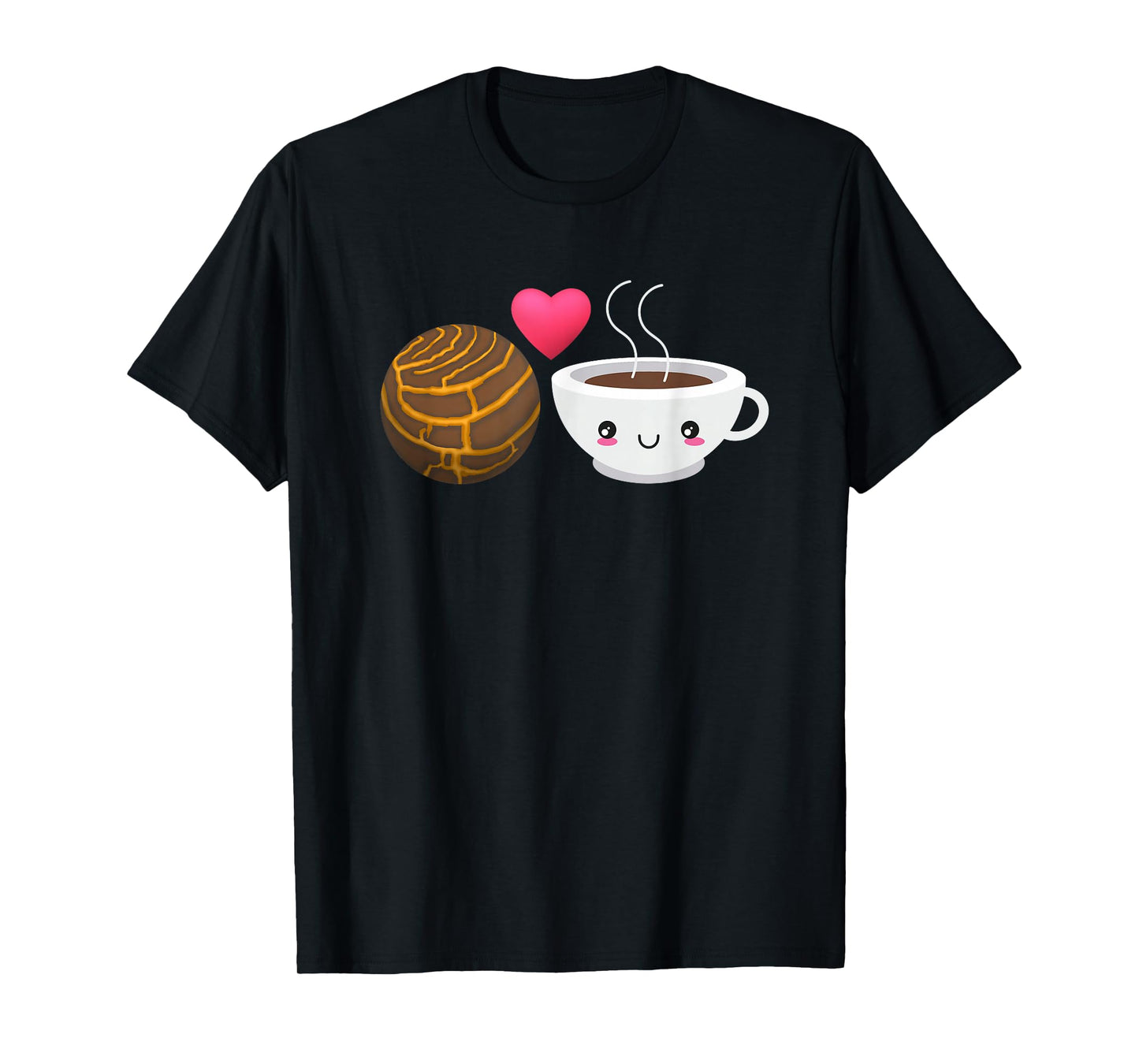Concha Mexico Bread Hot Chocolate Mexican Candy T-Shirt