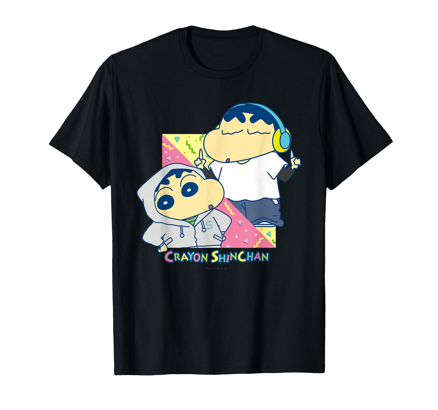 Crayon Shin-chan Music T-Shirt