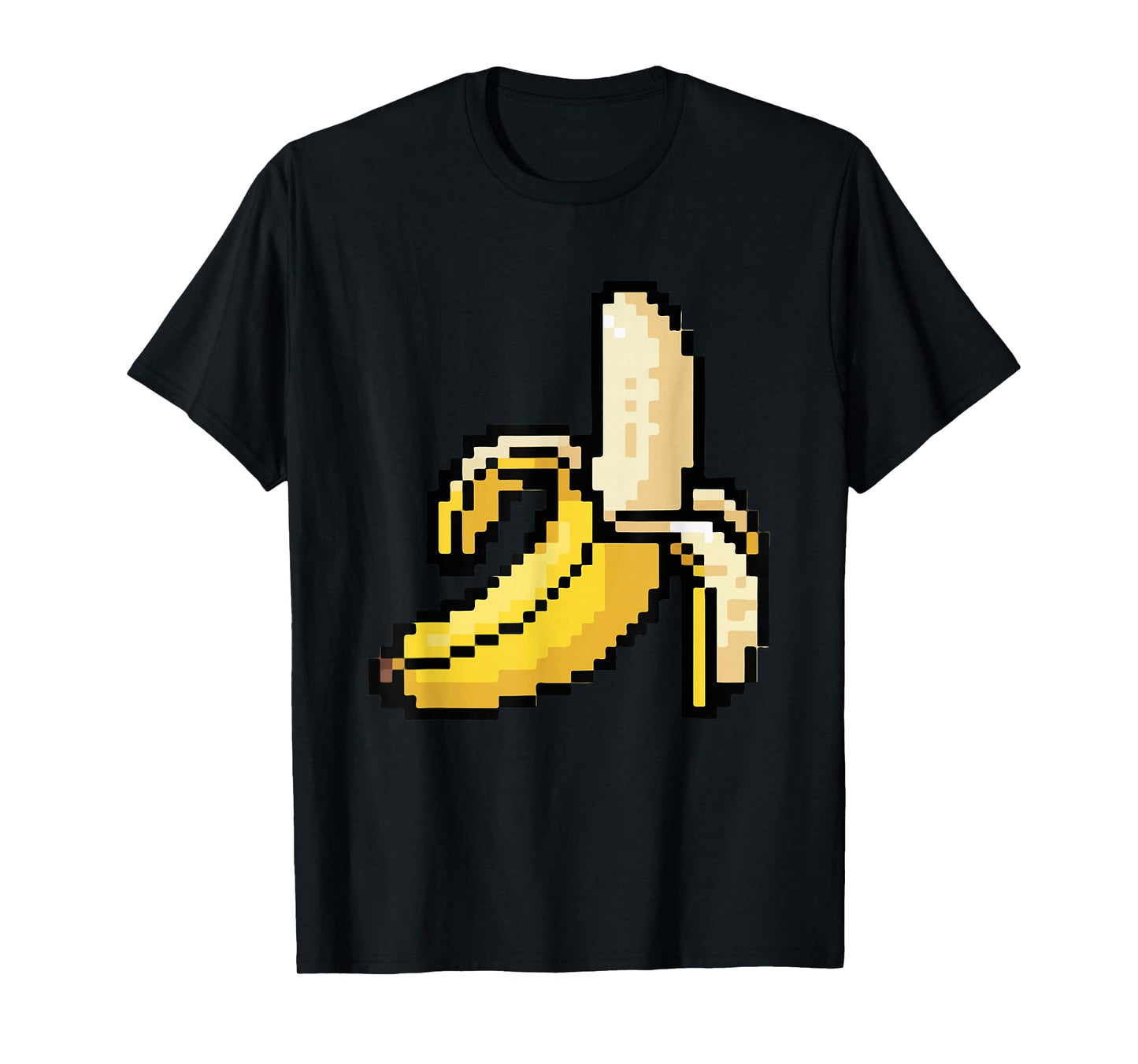 Pixel Banana 80s Video Game Halloween Costume Easy Group T-Shirt