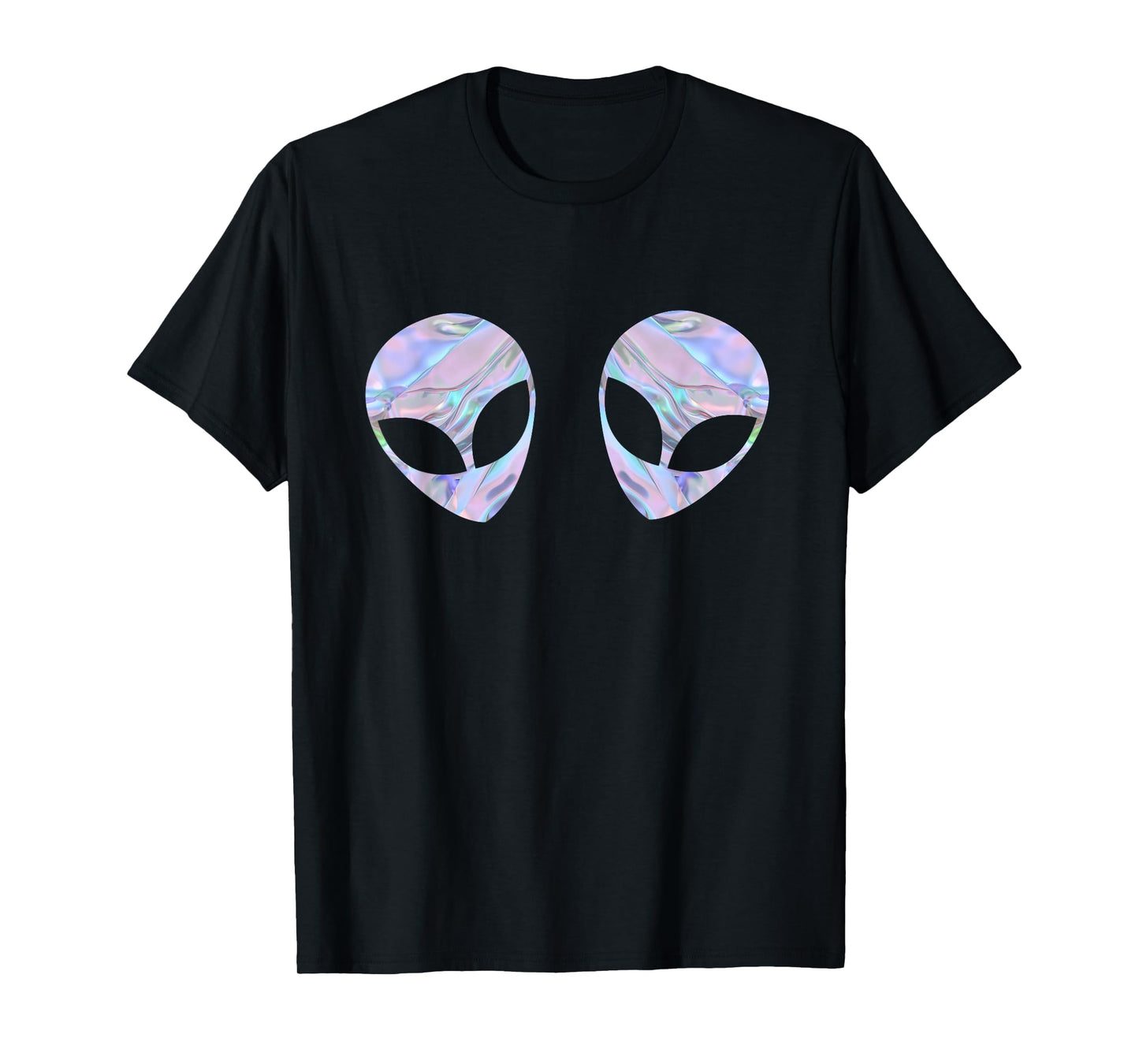 Alien Head Boobs T-Shirt Shirt T-Shirt