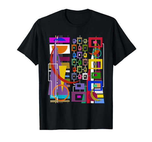 Original Art Gift Tee Abstract Raver Gamer Artist Hipster T-Shirt