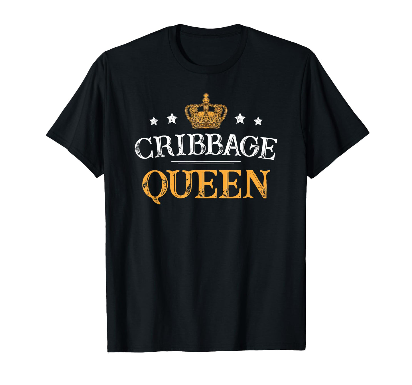 Cribbage Queen - Board Card Game Player Gamer Funny Gift T-Shirt
