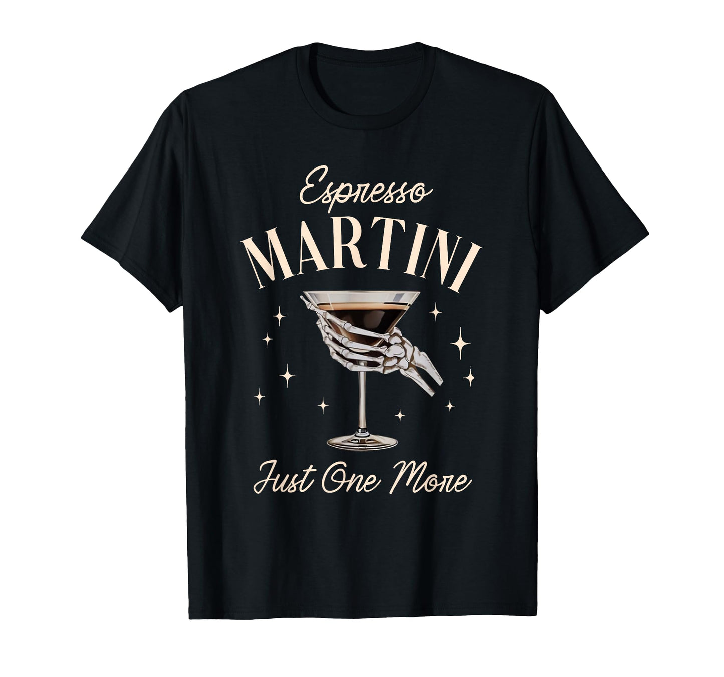 Espresso Martini Party Girl Halloween Cocktail Lover T-Shirt