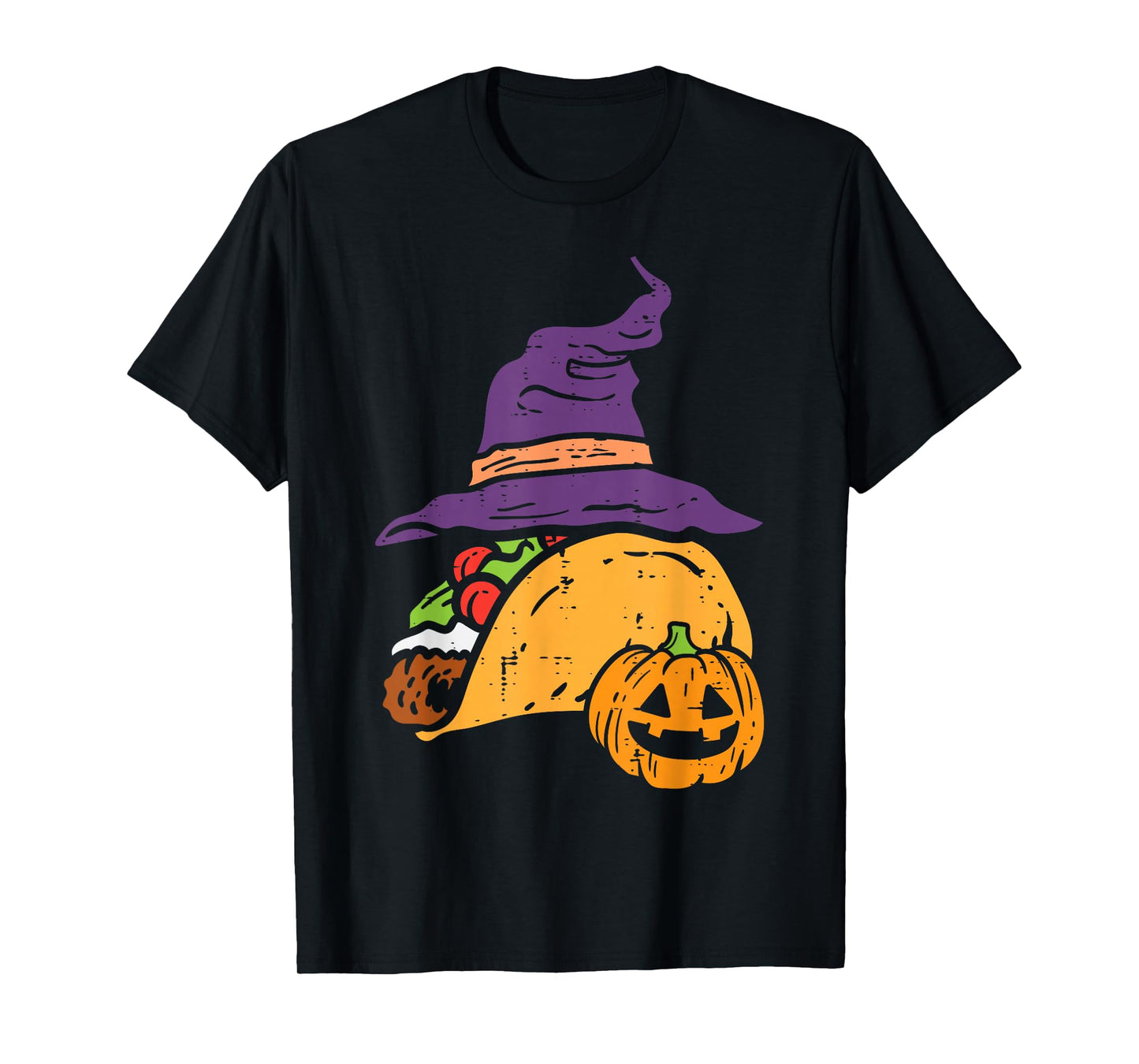 Halloween Taco Funny Mexican Food Costume Men Women Kids T-Shirt