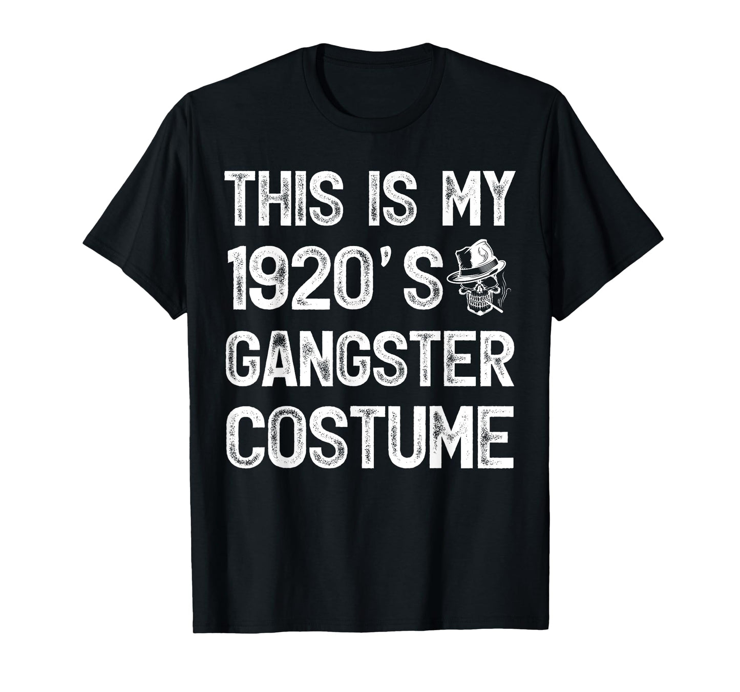 Vintage This Is My 1920's Gangster Costume T-Shirt